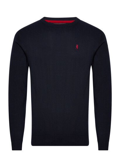 MCS Ellison Reg Cw Cot Mcs M Knit - Navy - XXXL