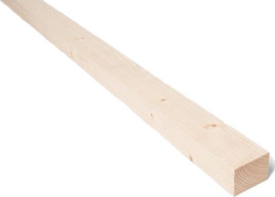 Standardsortiment Rekke justert ubehandlet gran/furu 36x48 mm klasse 1