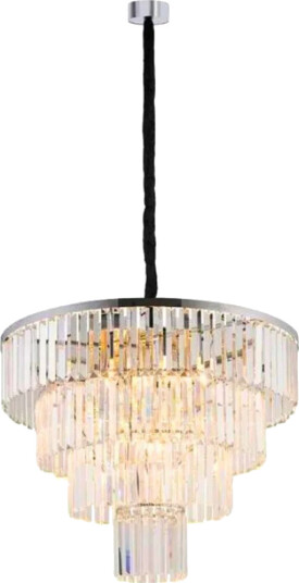Nowodvorski Cristal Lysekrone L - Sølv