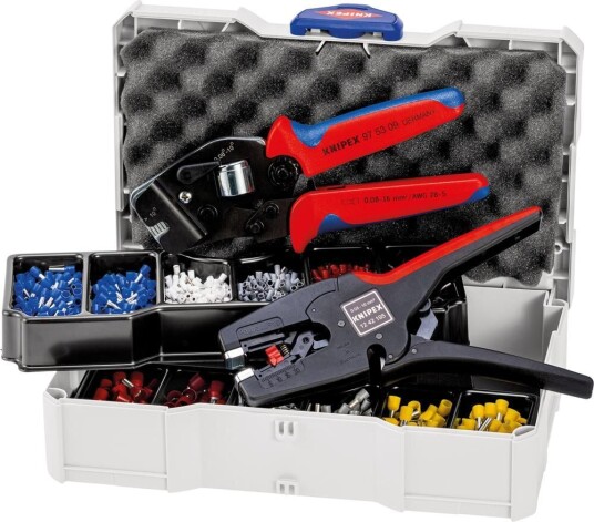 Knipex Presstångsats 979017 Med Ändhylsor Knipex Presstångsats 979017 Med Ändhylsor