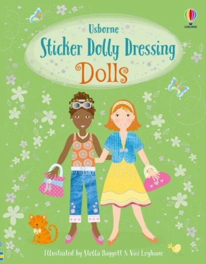 Sticker Dolly Dressing Dolls Av Fiona Watt