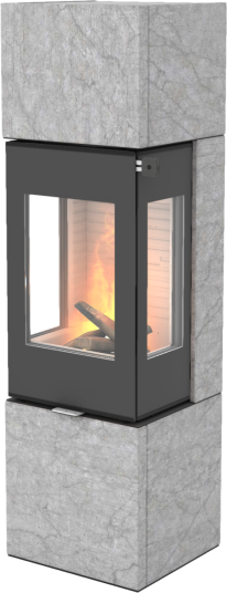 Rais Nexo SST 160 Platina Vedovn Med Sideglass Og Glassdør Kleberstein Rais Nexo SST 160 Platina Vedovn Med Sideglass Og Glassdør Kleberstein