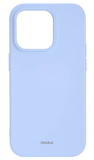 Onsala Silikon Mobildeksel Lyseblå for iPhone 14 Pro
