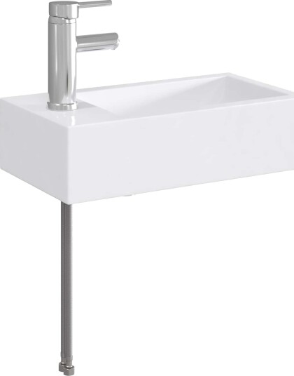  Vaskeservant for bad Krom 45,5 x 25,5 x 13 cm Metall