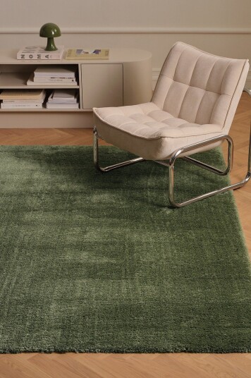 Ellos Home Flossteppe Desio Shaggycarpet Grønn