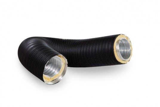 Peisbutikkenas Flexirør Isolert Ø100mm sort 28400236 Peisbutikkenas Flexirør Isolert Ø100mm sort 28400236