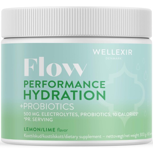 Wellexir Flow Performance Hydration Lemon/Lime Tub 300g Wellexir Flow Performance Hydration Lemon/Lime Tub 300g