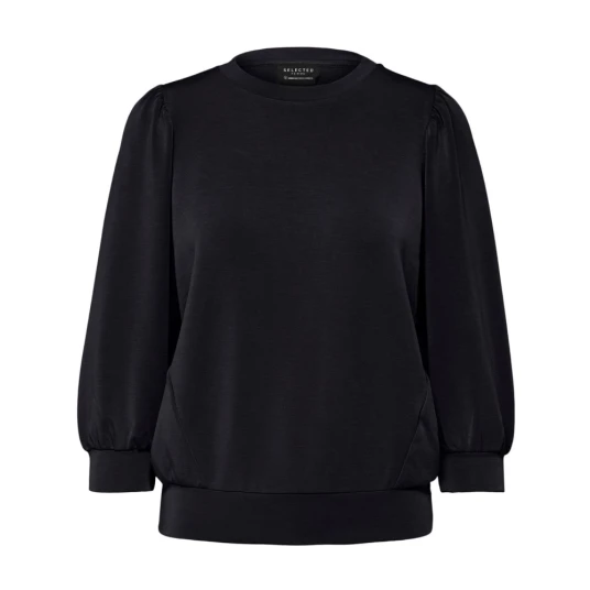 Selected Femme Dame Gensere & Hettegensere Svart L Selected Femme Dame Gensere & Hettegensere Svart L