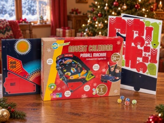 BYO pinball machine julekalender