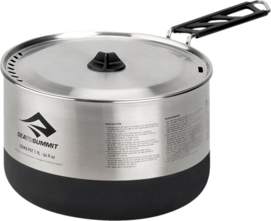 Sea To Summit Sigma Pot 1.9 Litre 1,9L Silver