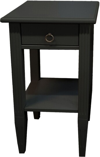 Englesson - Stockholm 523b Black Nattbord Svart Mdf/tre