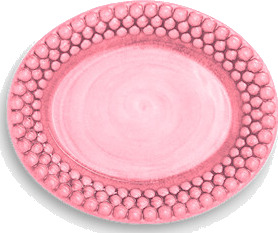 Mateus Bubbles Oval Tallerken Rosa 20 cm