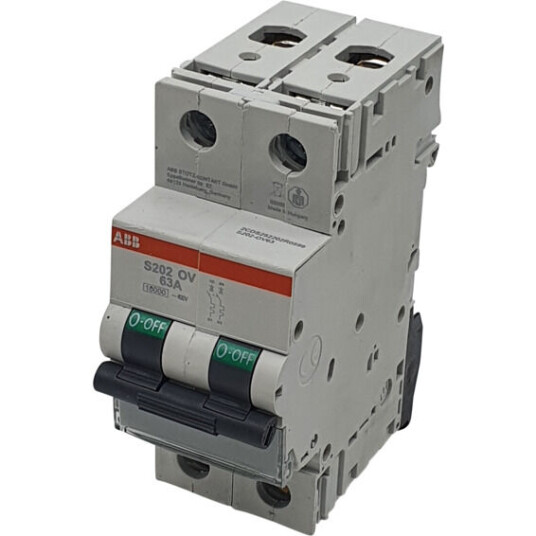 ABB Overbelastningsvern S202-OV63A 2p ABB - 1623975