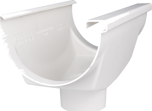 12" x 75 mm ekspansjonsfuge hvit Plastmo