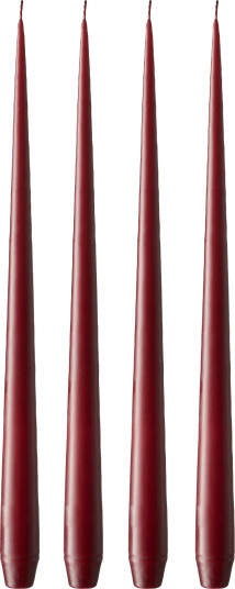 ester & erik ester & erik lys 4 stk. matt Deep wine 44/2 42 cm ester & erik ester & erik lys 4 stk. matt Deep wine 44/2 42 cm