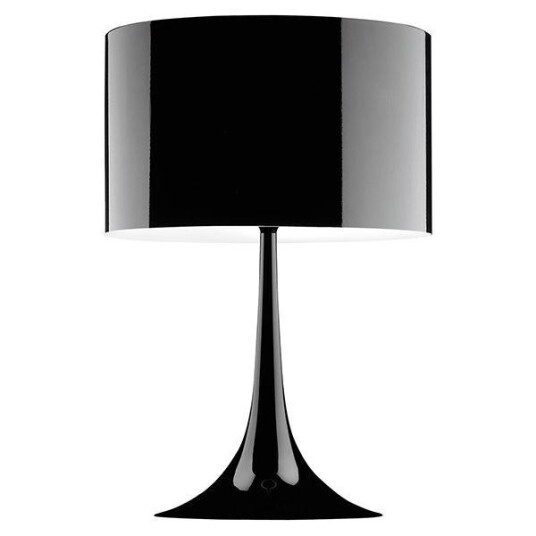 Flos Spun Light T2 Bordlampe Sort Flos Spun Light T2 Bordlampe Sort