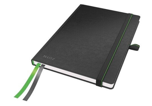 Leitz Notatbok Complete A5 Rutet 96g/80a Sort