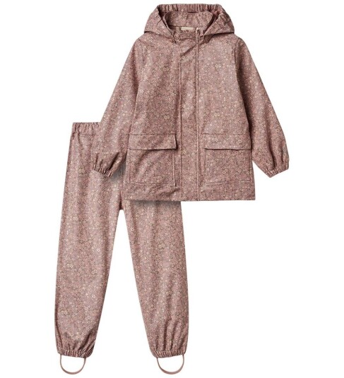 Wheat Rainwear Ola Set Pink 92 Wheat Rainwear Ola Set Pink 92