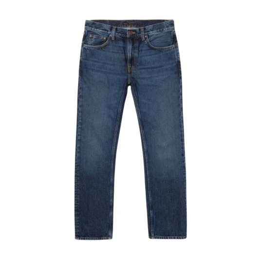 Nudie Jeans Nudie Jeans Herre Jeans Blå W34 L30