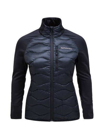 Peak Performance W Helium Down Hybrid Jacket Black S Peak Performance W Helium Down Hybrid Jacket Black S