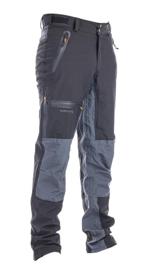 MoveOn Lyngen Skallbukse Mens Black/Granite Black/Granite 3XL