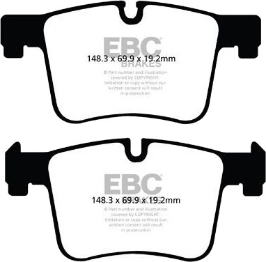 EBC Brakes DP22105 Bremseklosser