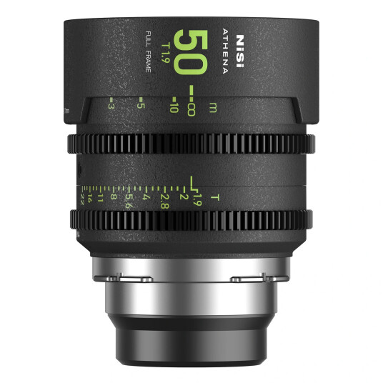 NiSi Cine Lens 50mm T1.9 PL-Mount Athena Prime NiSi Cine Lens 50mm T1.9 PL-Mount Athena Prime