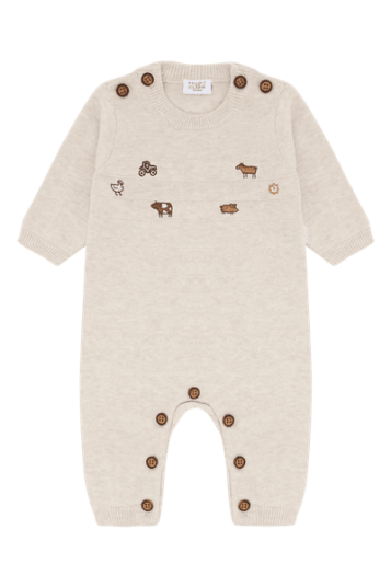Hust And Claire Hust & Claire Mill strikket heldress whisper melange 74