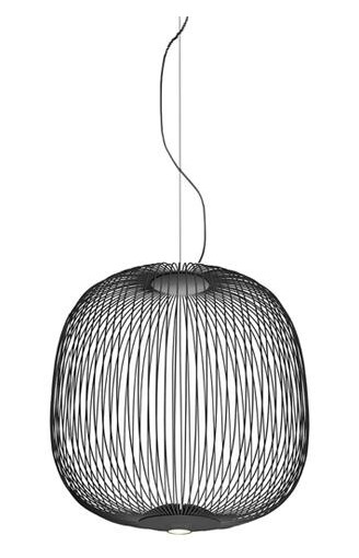 Foscarini Spokes 2 Midi Taklampe Grå Foscarini Spokes 2 Midi Taklampe Grå
