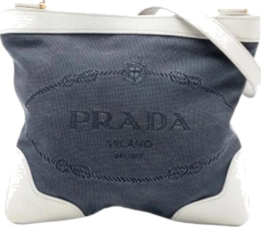 Prada Vintage unisex Pre owned Blå ONE SIZE,