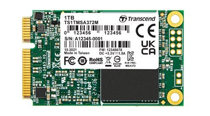 Transcend Msa372i, 128 Gb, Msata, 550 Mb/S, 6 Gbit/S