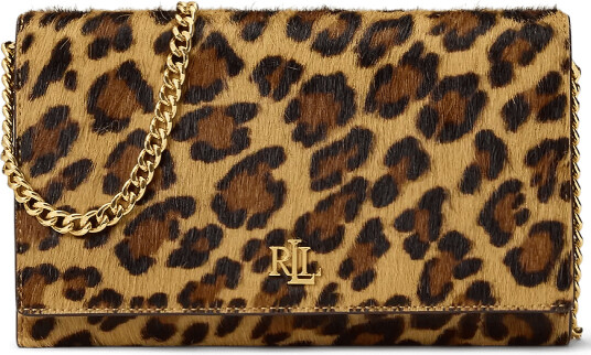 Lauren Ralph Lauren Print Haircalf Medium Adair Ii Crossbody Beige ONE SIZE Lauren Ralph Lauren Print Haircalf Medium Adair Ii Crossbody Beige ONE SIZE
