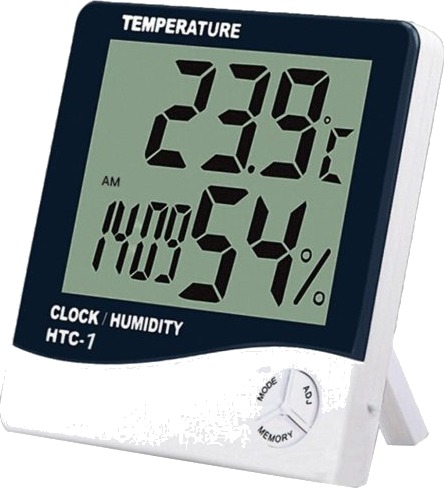 Smidig Väckarklocka med temperatur och luftfuktighet Smidig Väckarklocka med temperatur och luftfuktighet