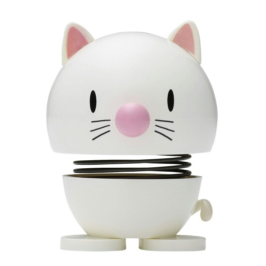 Hoptimist Hoptimist Cat Figur Hvit
