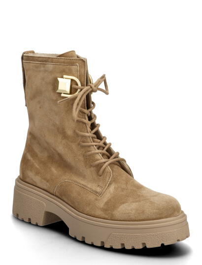 Gabor Laced Ankle Boot Beige 40.5 Gabor Laced Ankle Boot Beige 40.5