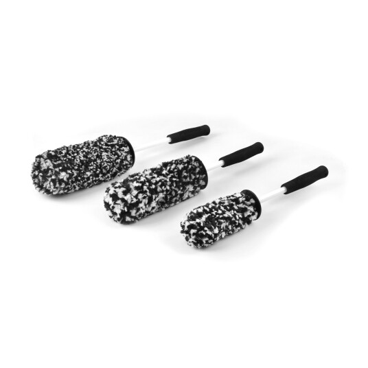Microfiber Wheel Brush 3-Piece Kit