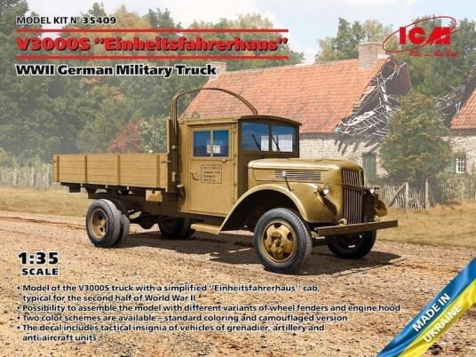 ICM 1/35 German V3000S Einheitsfahrerhaus