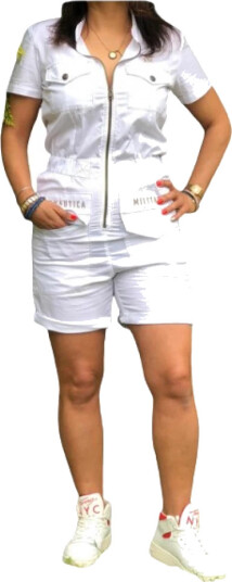Aeronautica Militare Dame Jumpsuits & Playsuits Hvit S, Aeronautica Militare Dame Jumpsuits & Playsuits Hvit S,