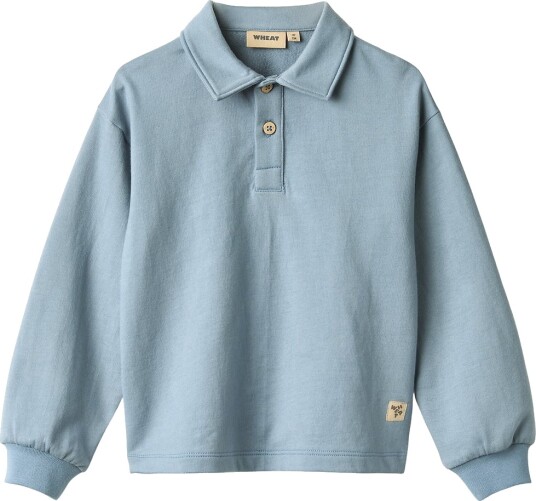 Wheat Sweat Blouse L/S Mads Blue 116