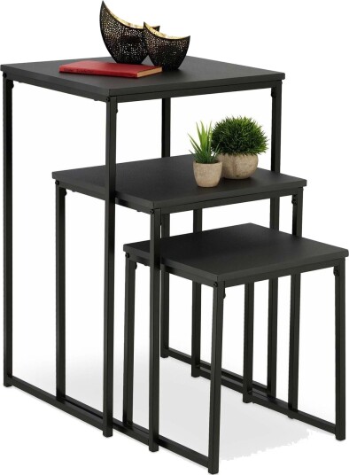 Sidebord sett med 3 stk Sidebord sett med 3 stk