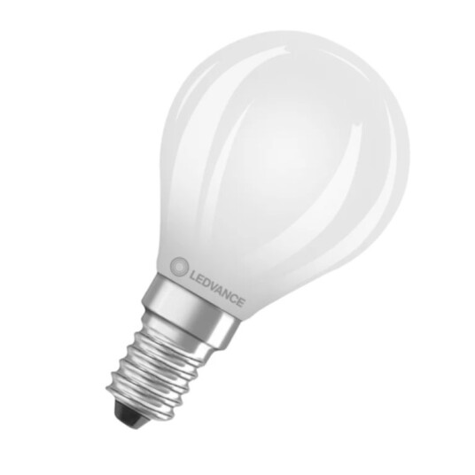 Ledvance LED lampe Filament dimbar 5.9W/827 Frosted E14