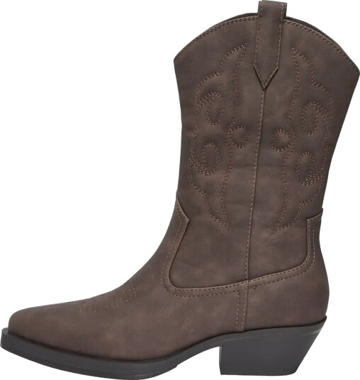 ONLY Onlbronco 3 Pu Mid Cowboy Boot Brown 41