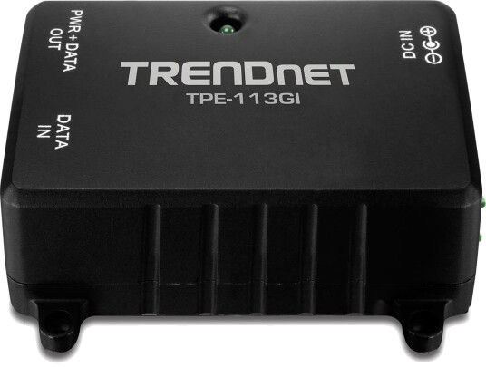 Trendnet Tpe-113Gi Strøminjektor Ac 100-240 V 15.4 Watt Utgangskontakter: 1 Trendnet Tpe-113Gi Strøminjektor Ac 100-240 V 15.4 Watt Utgangskontakter: 1