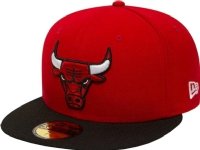 New Era New Era Chicago Bulls NBA Basic Cap 10861624 Czerwone 7 1/4