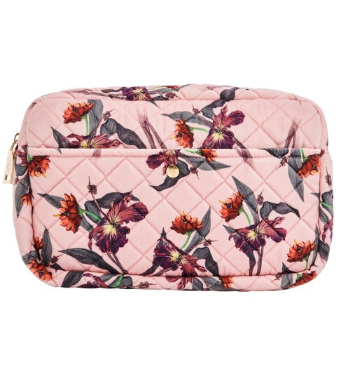 Fan Palm Beauty Bag Rose Hibiscus Large Fan Palm Beauty Bag Rose Hibiscus Large