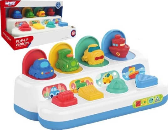 Whoopie Baby Education Toy Pop Up-Kjøretøy