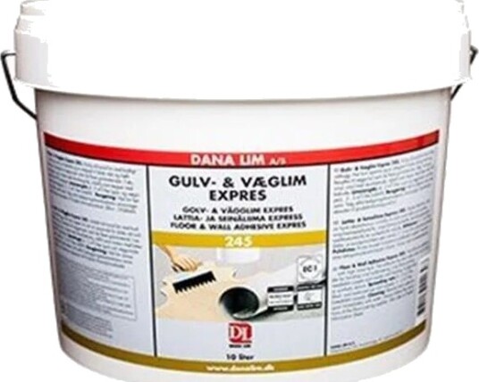 Dana Lim 245 gulv- og vegglim lys gul