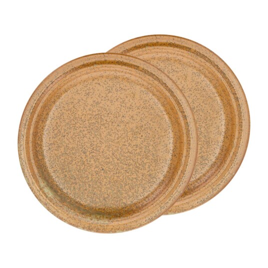 Villa Collection Evig lunsjtallerken Ø 20 cm 2-pakning Amber Villa Collection Evig lunsjtallerken Ø 20 cm 2-pakning Amber