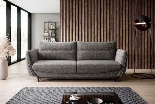 Sofa Eltap Silva 236x95x90 cm Marte 130 Grå