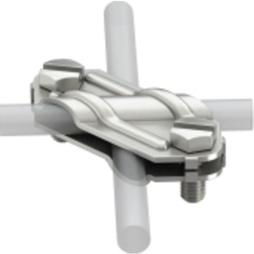10 stk Kryssklemme for rund og flat leder 250 V4A Ø8 10 / FL30 mm 10 stk Kryssklemme for rund og flat leder 250 V4A Ø8 10 / FL30 mm